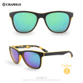 Cramilo Beach Force square wayf club Marco UV400 Revestimiento Espejo gradiente Moda exterior Radiación Gafas de sol multicolor BF555R